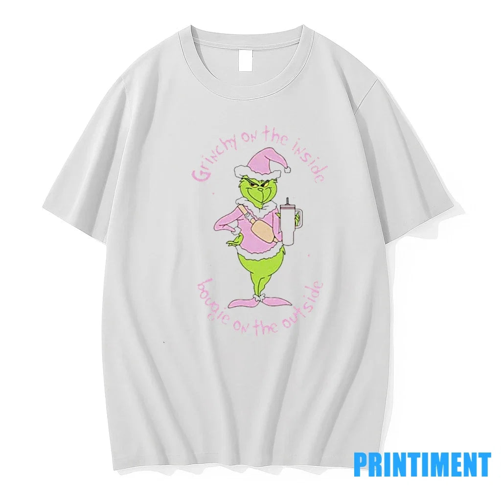Grinch On The Inside Bougie Outside Sweater - Adult & Kids T-Shirts, Sweatshirts & Hoodies apparel design preview 1