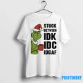 Grinch Stuck Between Christmas Sweater - Adult & Kids T-Shirts, Sweatshirts & Hoodies apparel design preview 1