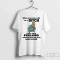 Grinch When Someone Calls Me A Bitch I Get Warm - Adult & Kids T-Shirts, Sweatshirts & Hoodies apparel design preview 1
