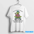 Grinch You Curse Too Much Bitch Breathe Shut The Fuck - Adult & Kids T-Shirts, Sweatshirts & Hoodies apparel design preview 1