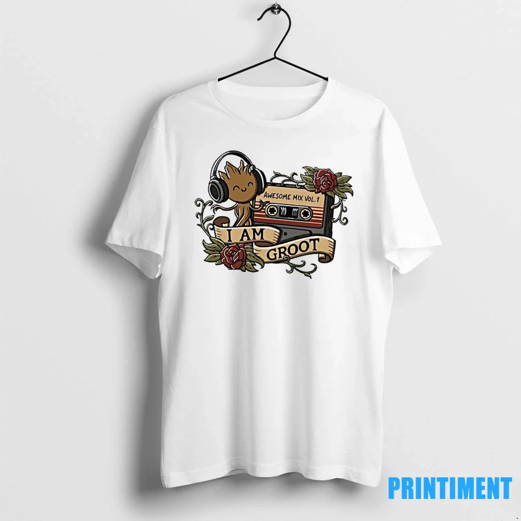 Groot Awesome Mix Tape Tattoo Sweater - Adult & Kids T-Shirts, Sweatshirts & Hoodies apparel design preview 1