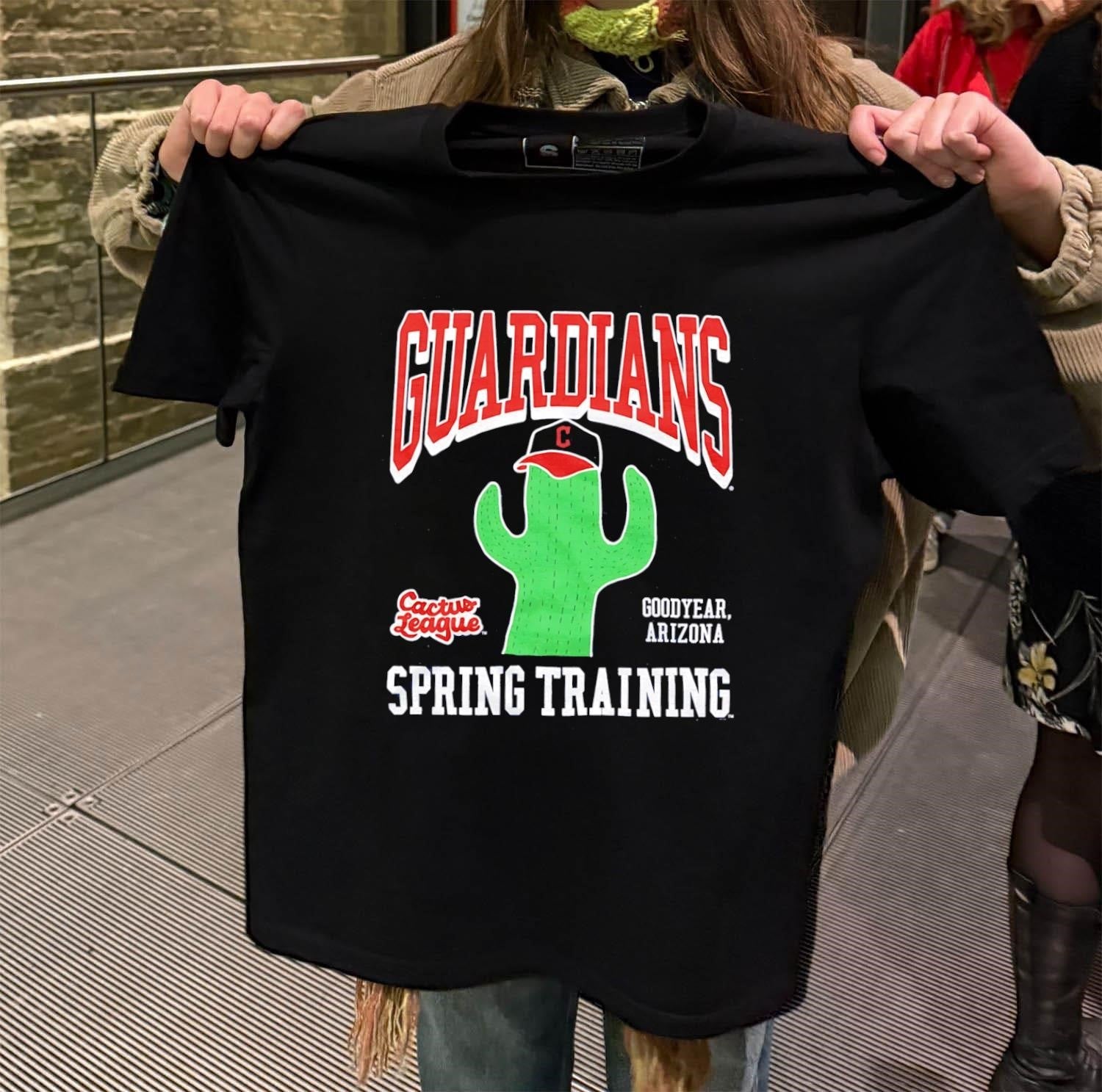Guardians Goodyear Arizona Spring Training Cactus Hat - Adult & Kids T-Shirts, Sweatshirts & Hoodies apparel design preview 2