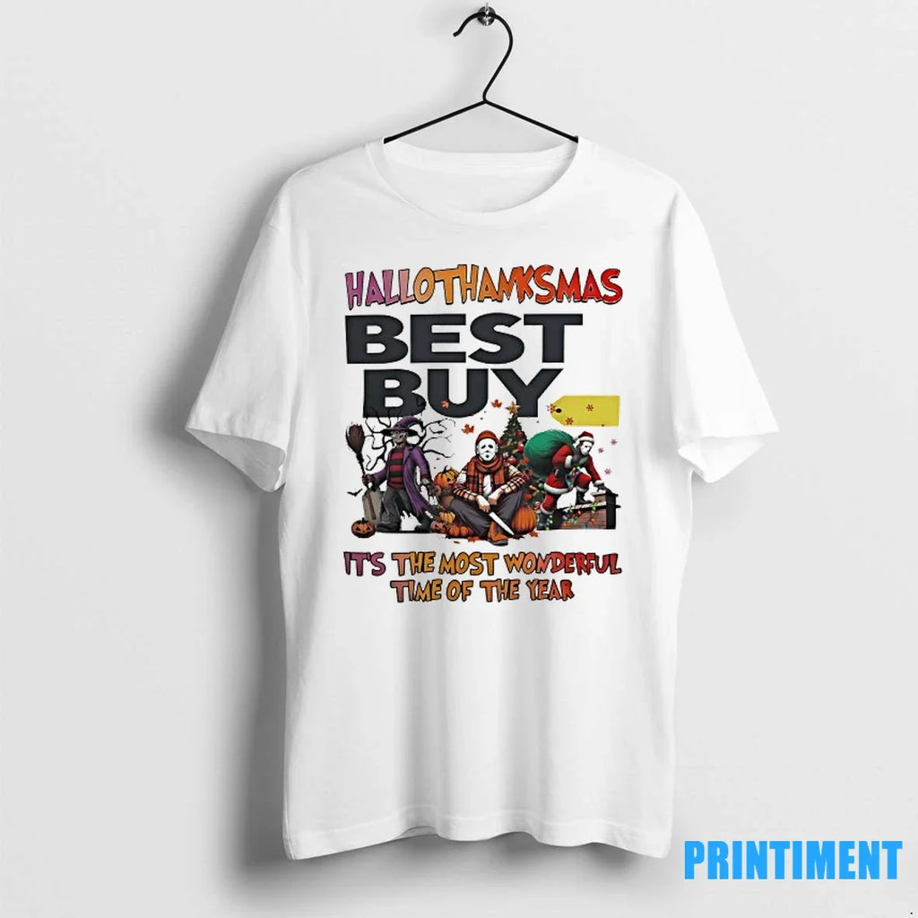 Hallothanksmas Best Buy Its The Most Wonderful Time - Adult & Kids T-Shirts, Sweatshirts & Hoodies apparel design preview 1