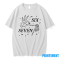 Halloween Six Seven Skeleton Hand Sweater - Adult & Kids T-Shirts, Sweatshirts & Hoodies apparel design preview 1