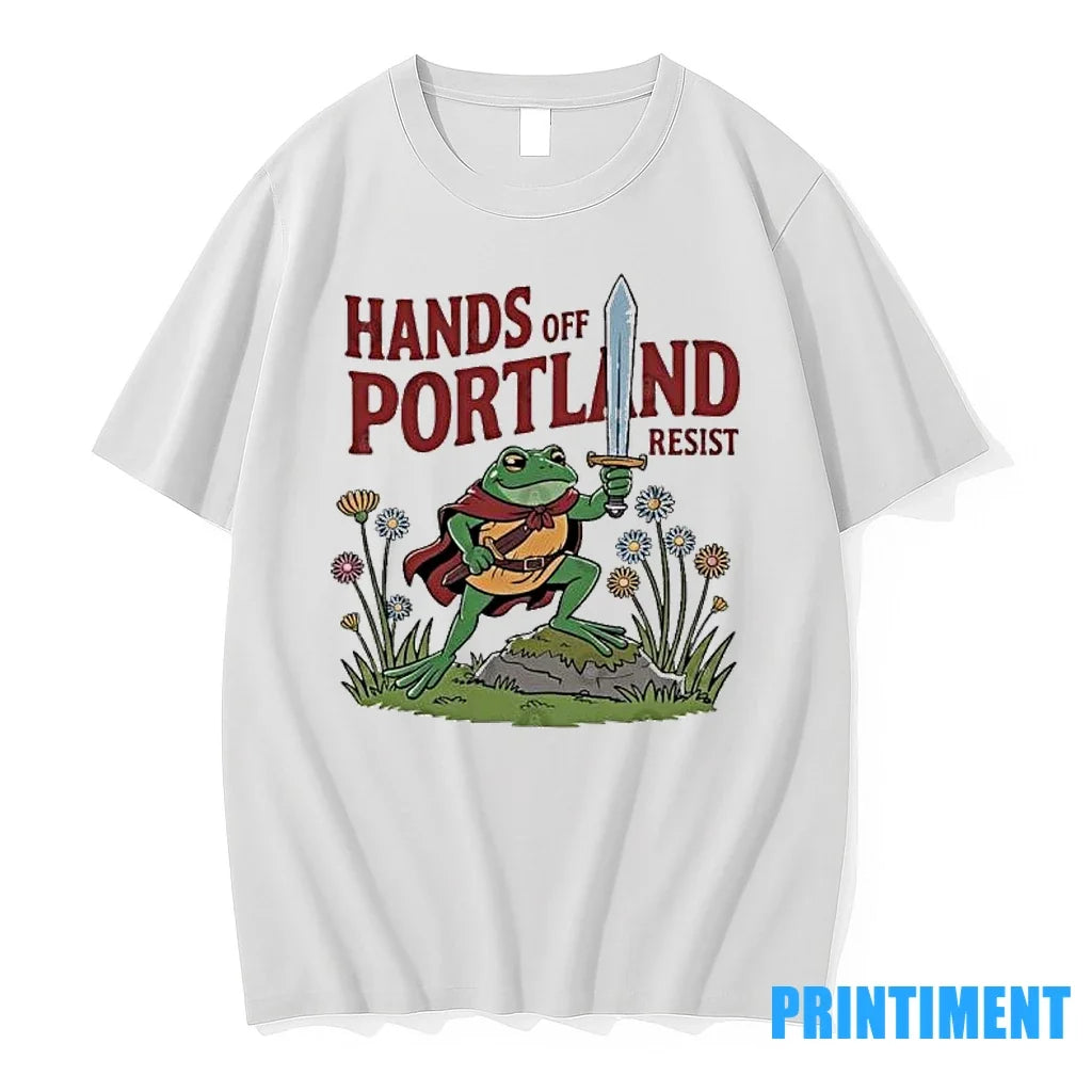 Hands Off Portland Frogs Resist Sweater - Adult & Kids T-Shirts, Sweatshirts & Hoodies apparel design preview 1