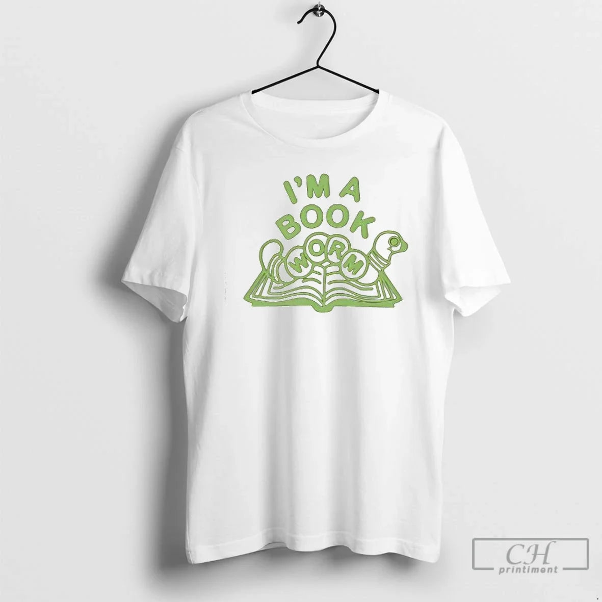 Hannah Michelle Im A Bookworm - Adult & Kids T-Shirts, Sweatshirts & Hoodies apparel design preview 1