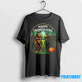Happy Thanksgiving Men Bigfoot Alien Mothman - Adult & Kids T-Shirts, Sweatshirts & Hoodies apparel design preview 1