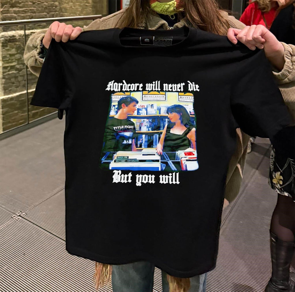Hardcore Will Never Die But You 500 Days Of Summer - Adult & Kids T-Shirts, Sweatshirts & Hoodies apparel design preview 2