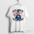 Hate America Offended By Free Speech You Can Leave - Adult & Kids T-Shirts, Sweatshirts & Hoodies apparel design preview 1