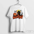Haunted By 67 Retro Halloween Six Seven Meme - Adult & Kids T-Shirts, Sweatshirts & Hoodies apparel design preview 1