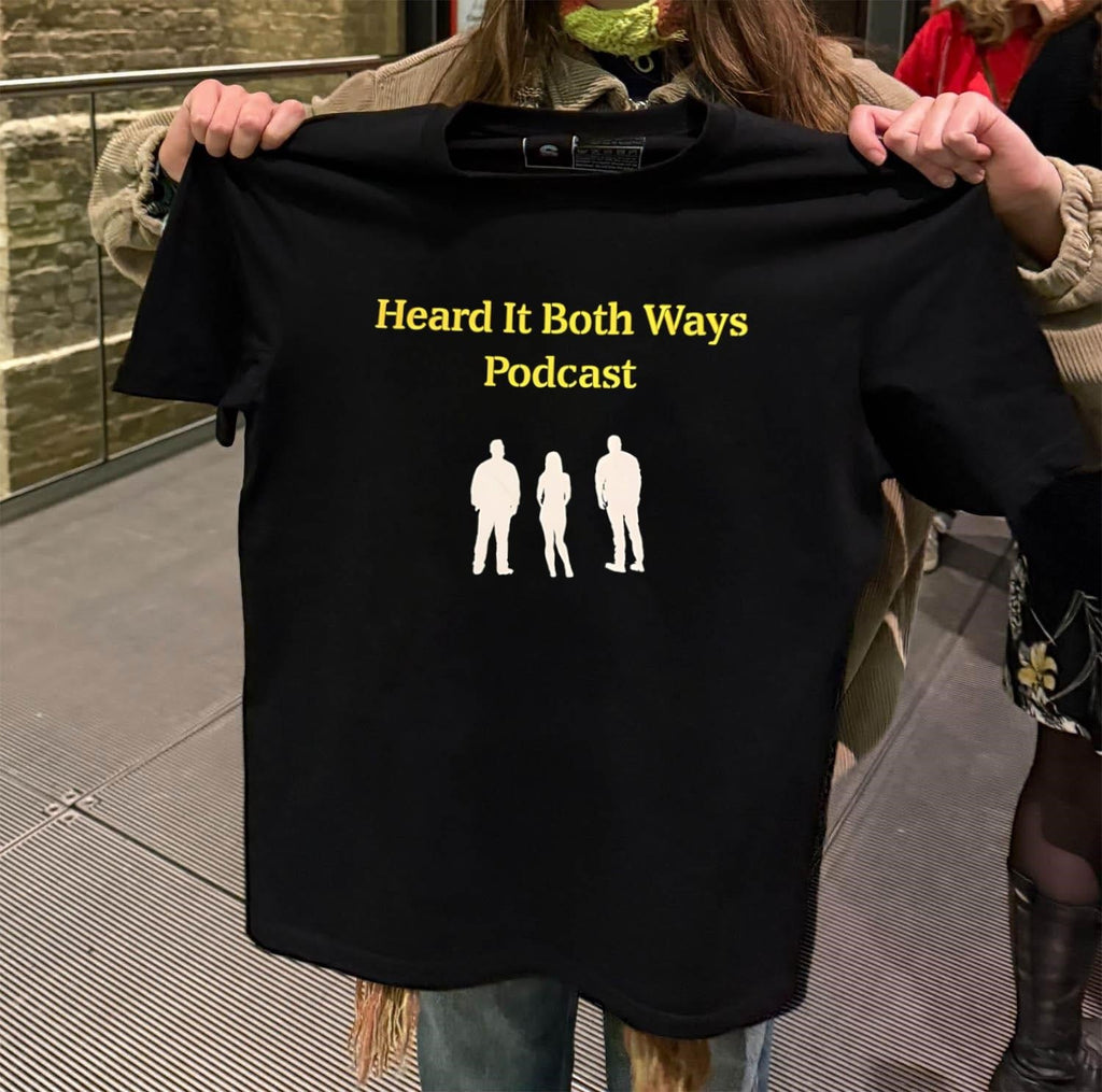 Heard It Both Ways Podcast Silhouette - Adult & Kids T-Shirts, Sweatshirts & Hoodies apparel design preview 2