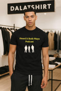 Heard It Both Ways Podcast Silhouette - Adult & Kids T-Shirts, Sweatshirts & Hoodies apparel design preview 1