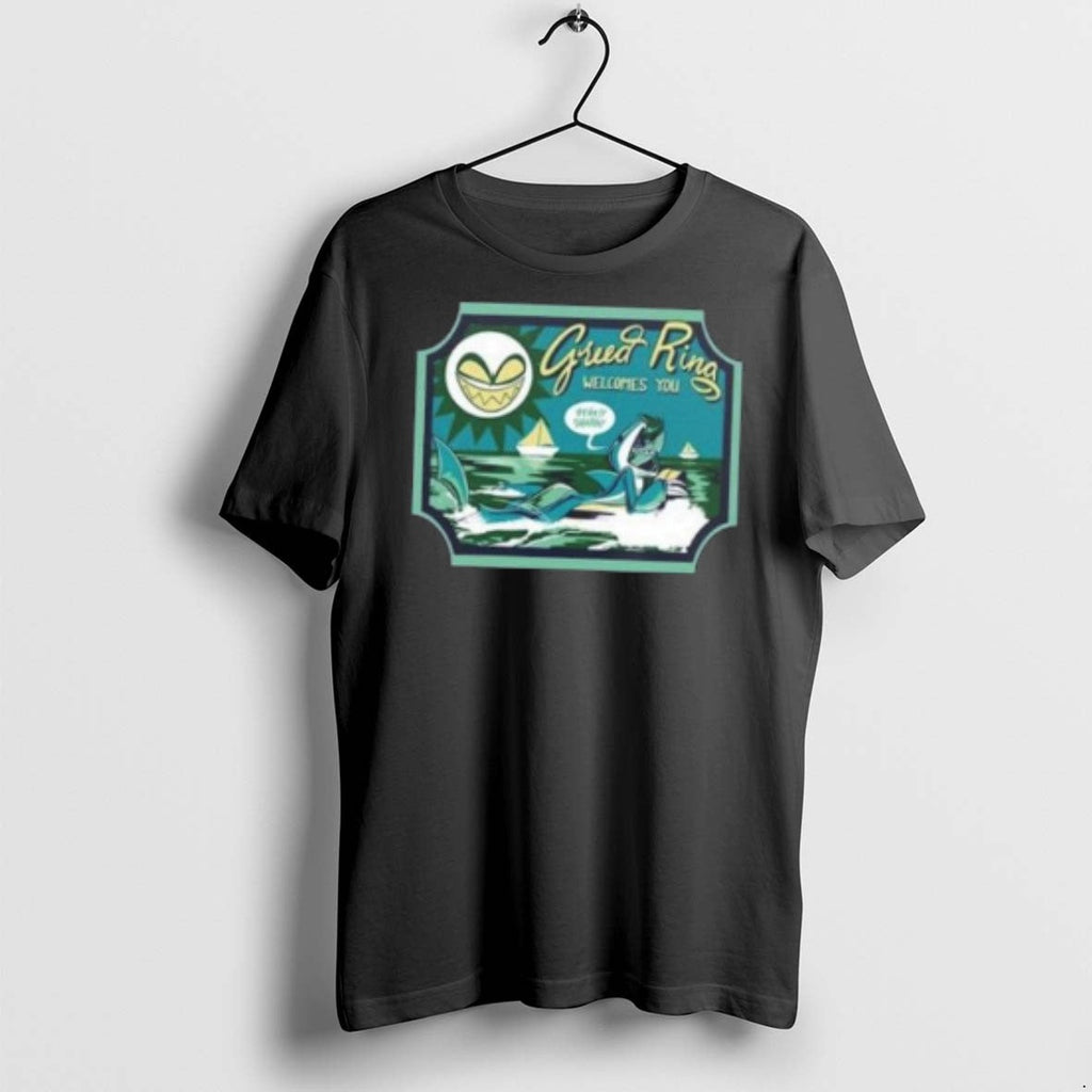 Helluva Boss Chaz Halloween Slasher Shark Robot - Adult & Kids T-Shirts, Sweatshirts & Hoodies apparel design preview 1