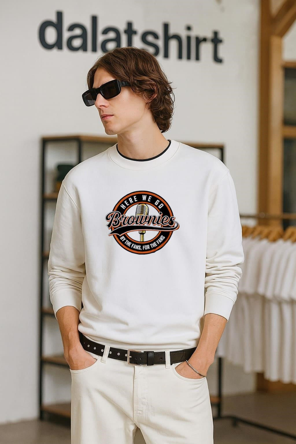 Here We Go Brownies by the fans for - Adult & Kids T-Shirts, Sweatshirts & Hoodies apparel design preview 2