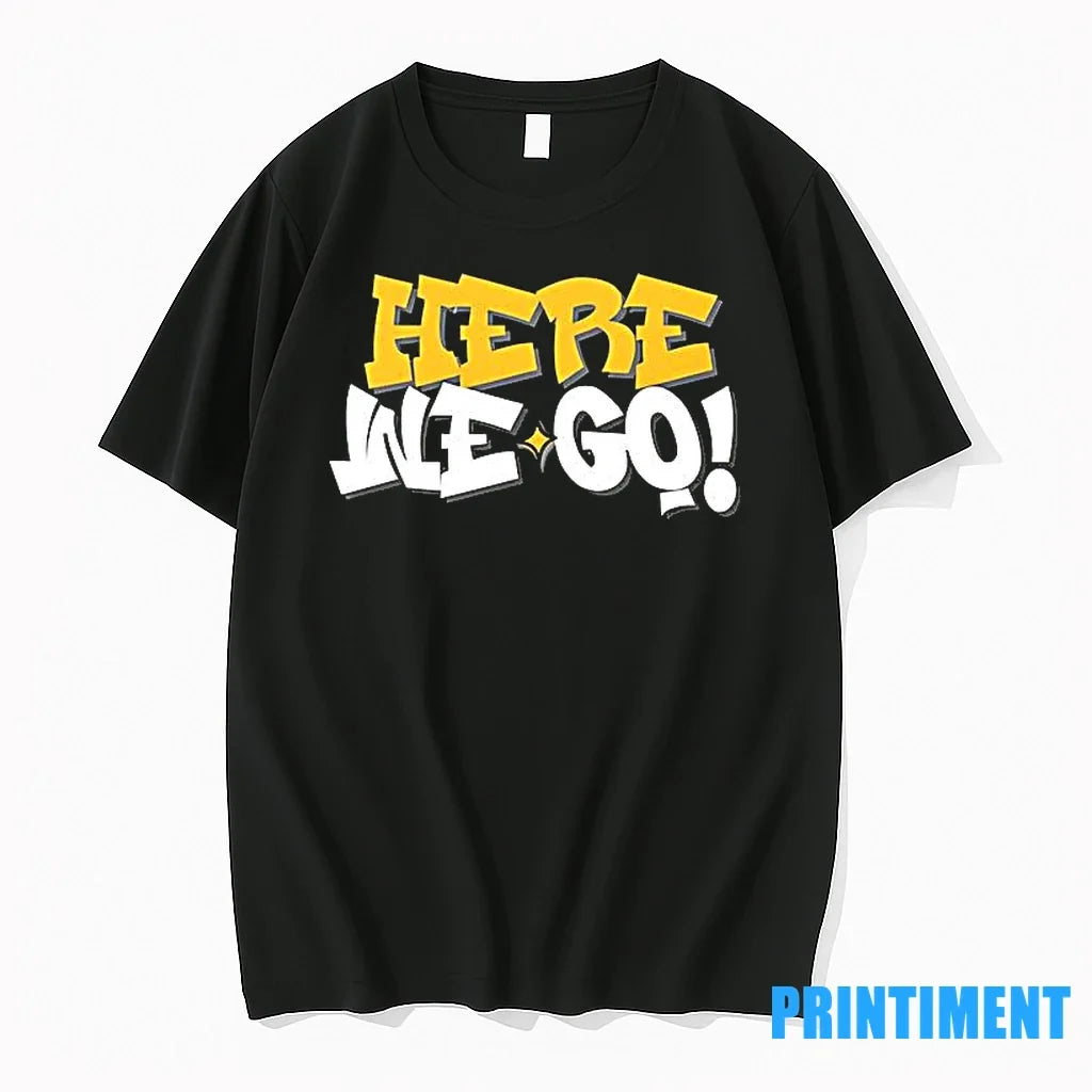 Here We Go Steelers Sweater - Adult & Kids T-Shirts, Sweatshirts & Hoodies apparel design preview 1