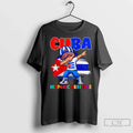 Hispanic Heritage Month Cuban Flag Cuba Dabbing - Adult & Kids T-Shirts, Sweatshirts & Hoodies apparel design preview 1
