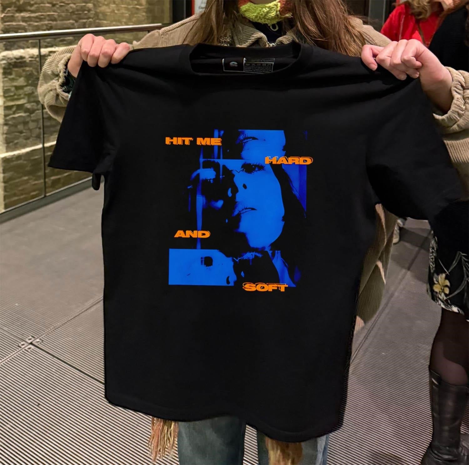 Hit Me Hard And Soft Billie Eilish Blue - Adult & Kids T-Shirts, Sweatshirts & Hoodies apparel design preview 2