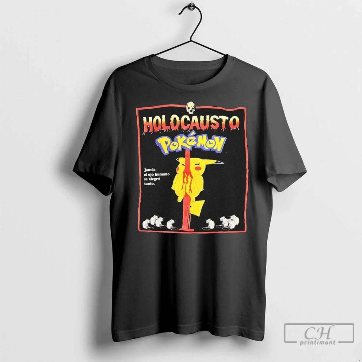Holocausto Pokemom - Adult & Kids T-Shirts, Sweatshirts & Hoodies apparel design preview 1
