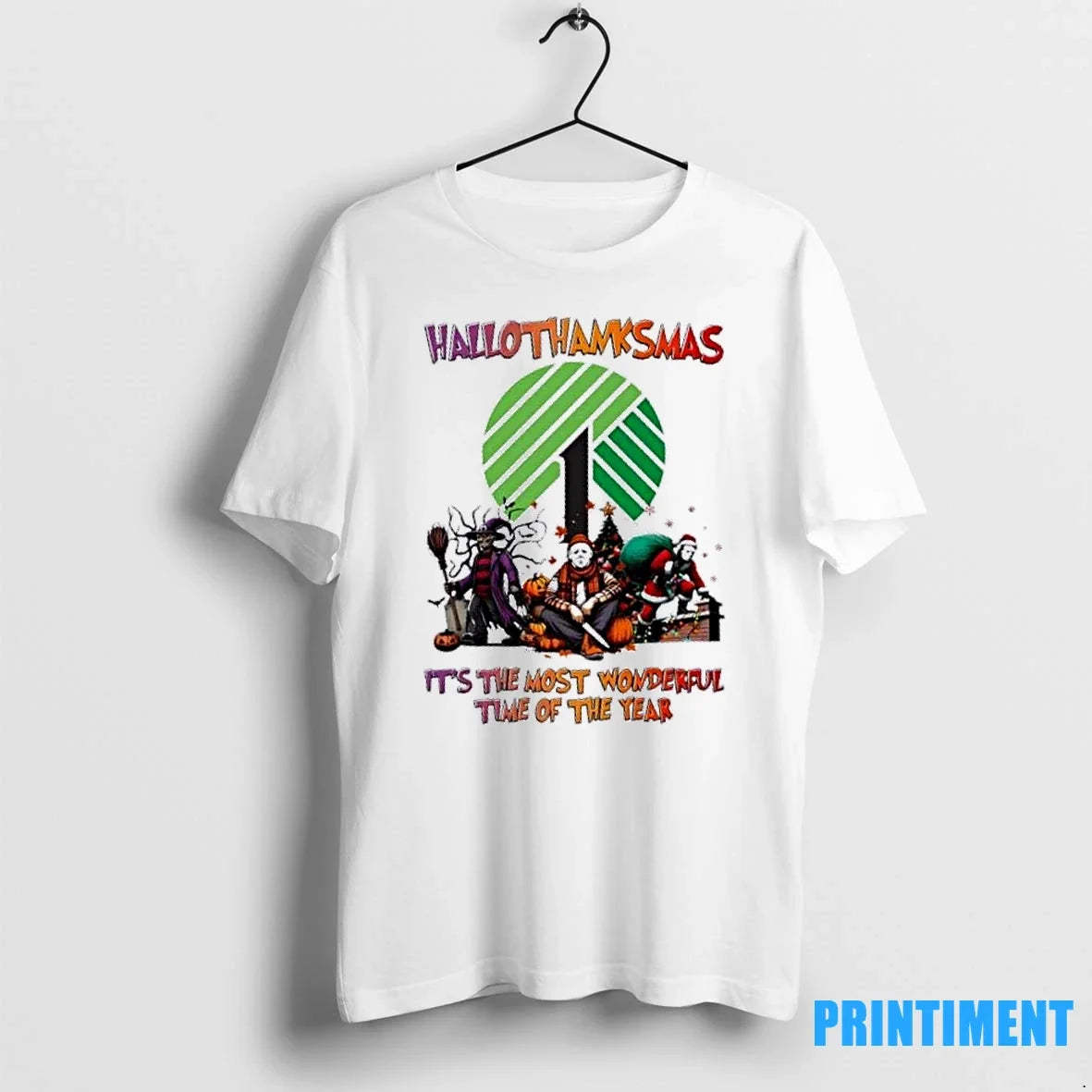 Horror Movies Halloween X Dollar Tree Its The Most - Adult & Kids T-Shirts, Sweatshirts & Hoodies apparel design preview 1