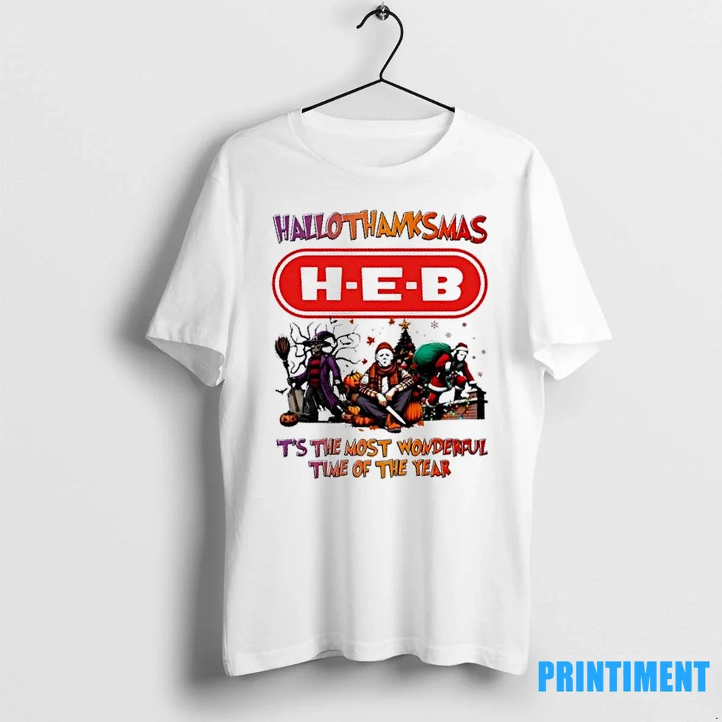 Horror Movies Halloween X H E B Its The Most - Adult & Kids T-Shirts, Sweatshirts & Hoodies apparel design preview 1
