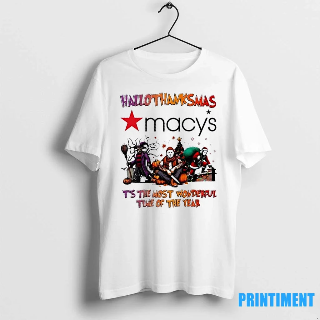 Horror Movies Halloween X Macys Its The Most - Adult & Kids T-Shirts, Sweatshirts & Hoodies apparel design preview 1