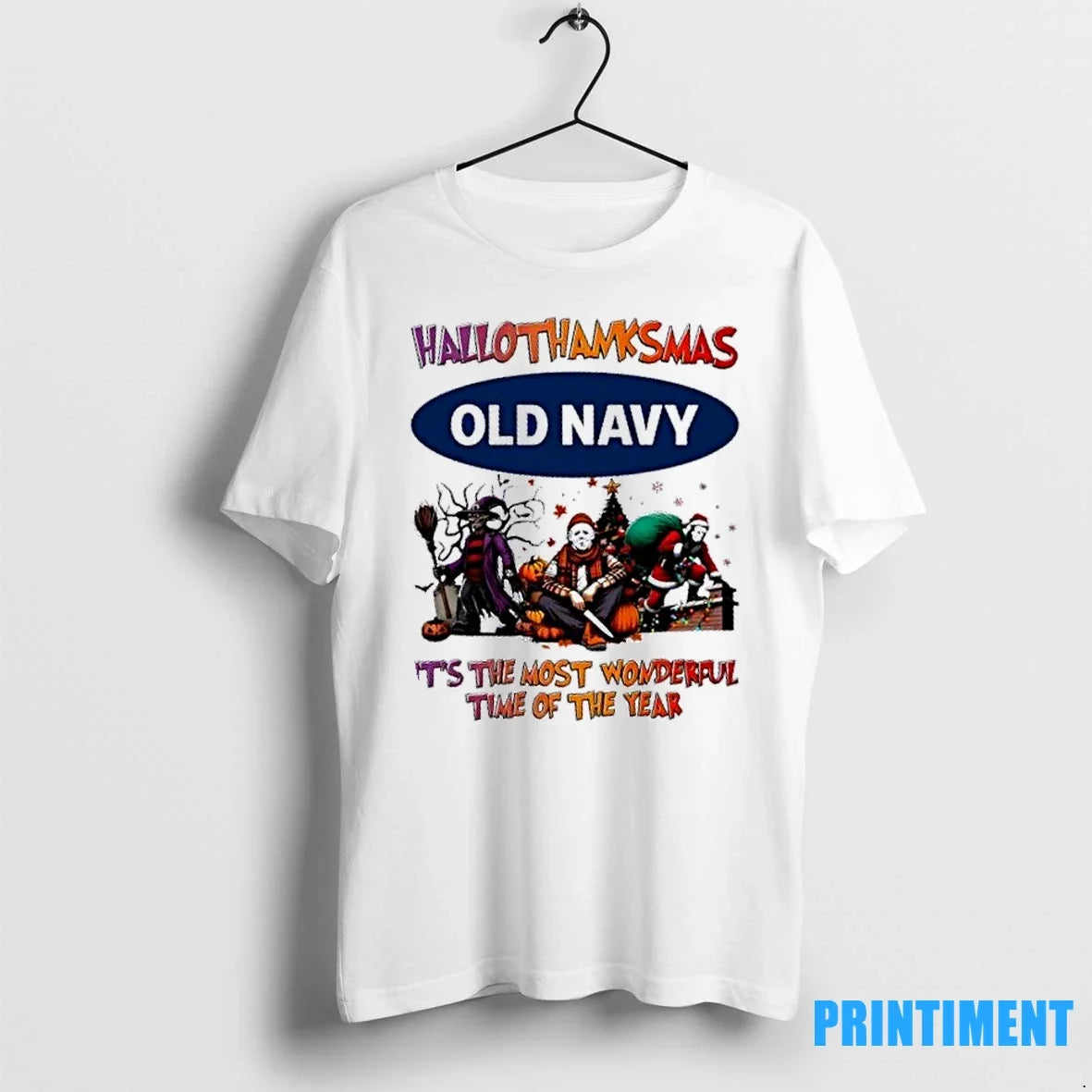 Horror Movies Halloween X Old Navy Its The Most - Adult & Kids T-Shirts, Sweatshirts & Hoodies apparel design preview 1