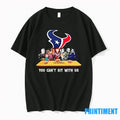 Horror Movie Characters You Cant Sit With Us Houston - Adult & Kids T-Shirts, Sweatshirts & Hoodies apparel design preview 1