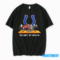 Horror Movie Characters You Cant Sit With Us - Adult & Kids T-Shirts, Sweatshirts & Hoodies apparel design preview 1