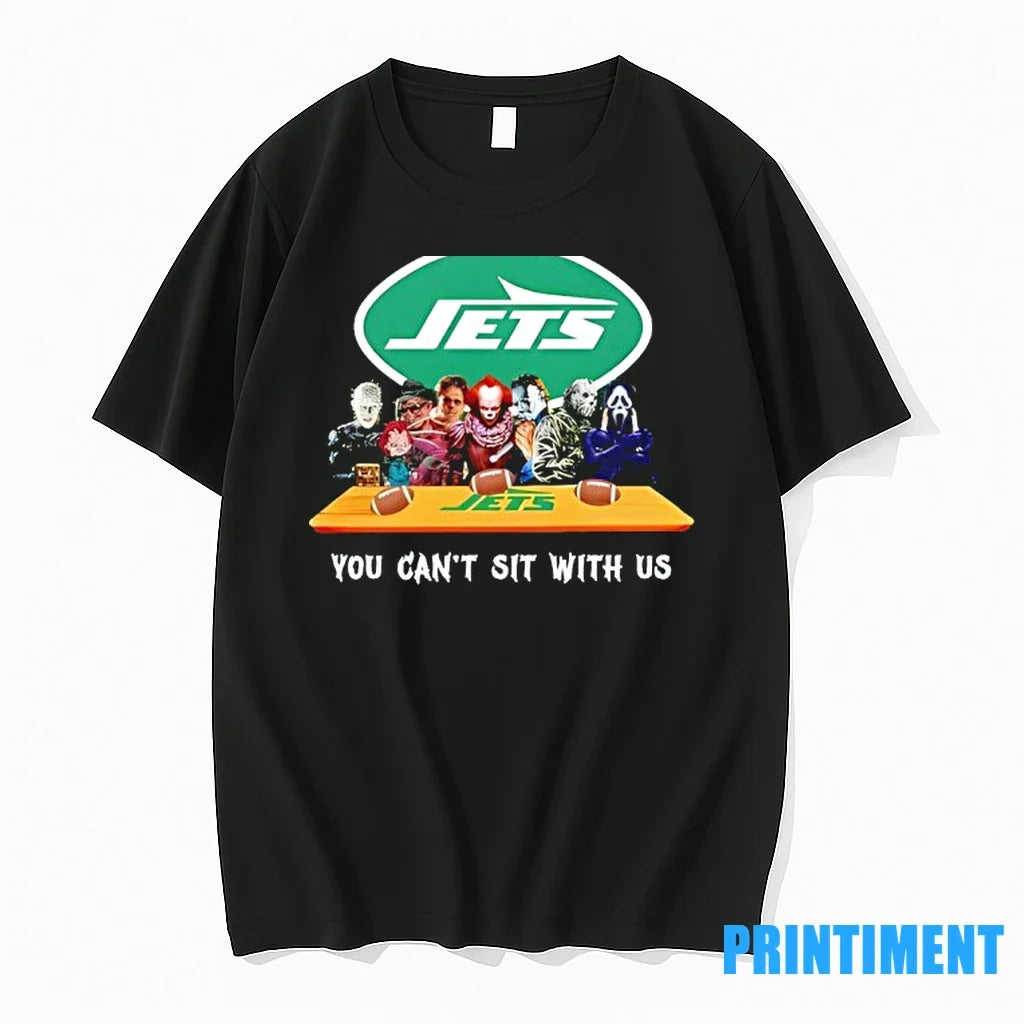 Horror Movie Characters You Cant Sit With Us New York - Adult & Kids T-Shirts, Sweatshirts & Hoodies apparel design preview 1