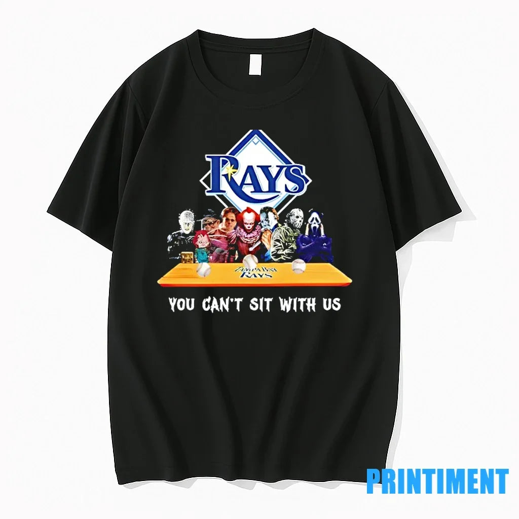 Horror Movie Characters You Cant Sit With Us Tampa - Adult & Kids T-Shirts, Sweatshirts & Hoodies apparel design preview 1