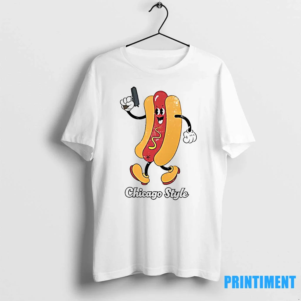Hot Dog Chicago Style Funny Sweater - Adult & Kids T-Shirts, Sweatshirts & Hoodies apparel design preview 1
