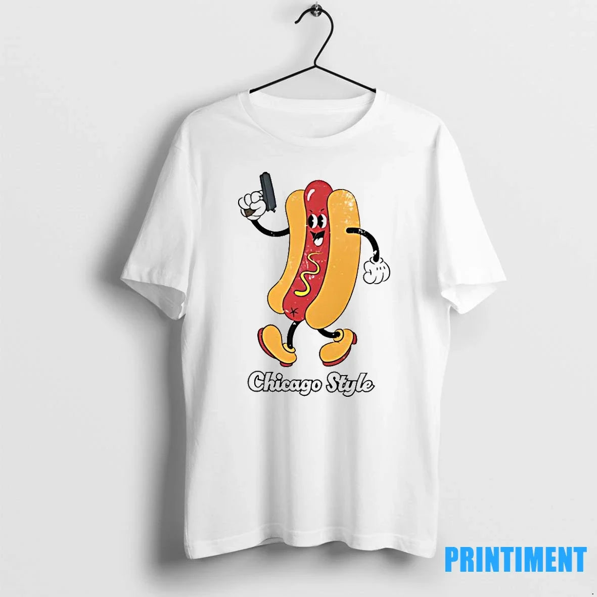 Hot Dog Chicago Style Funny Sweater - Adult & Kids T-Shirts, Sweatshirts & Hoodies apparel design preview 1