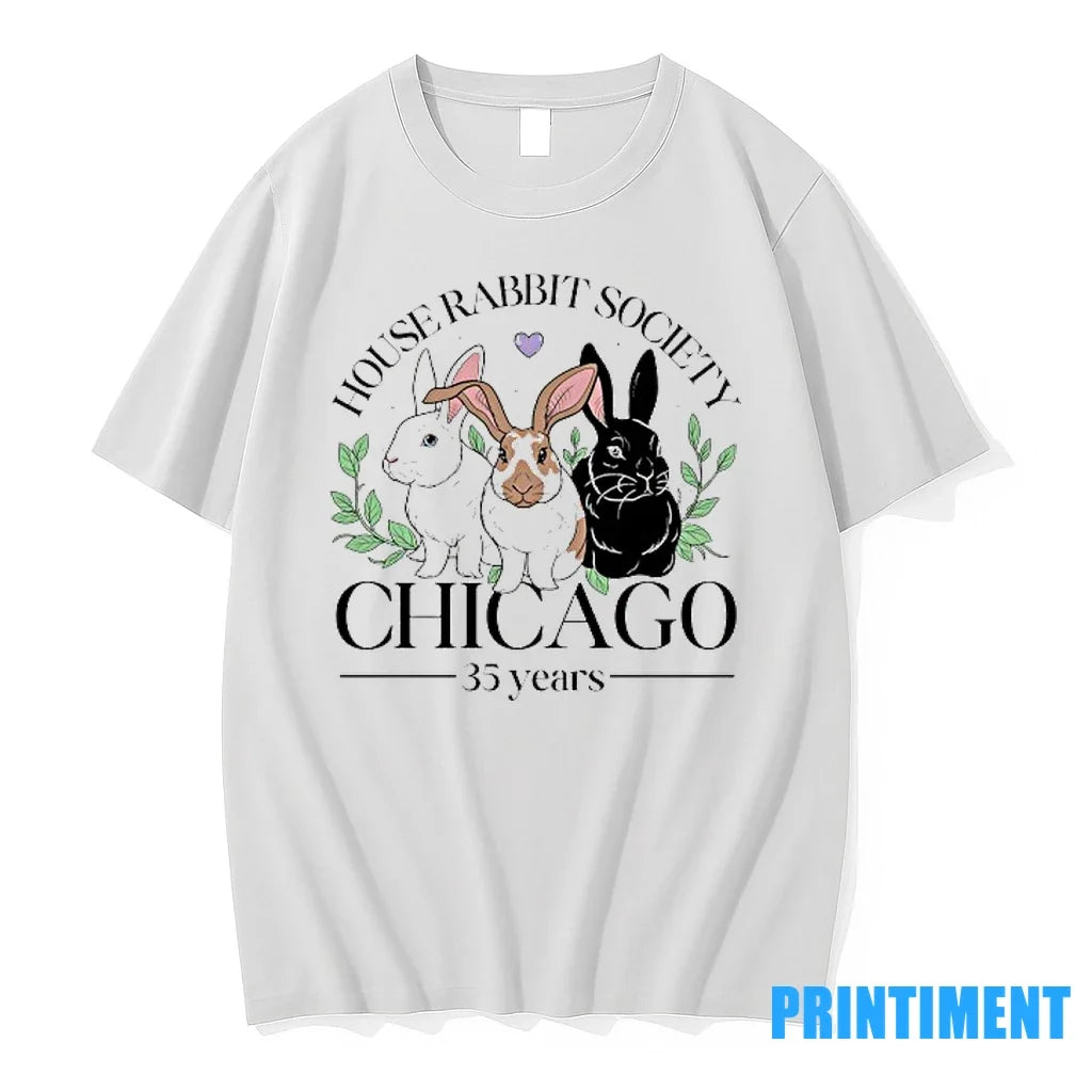 House Rabbit Society Chicago 35 Years Sweater - Adult & Kids T-Shirts, Sweatshirts & Hoodies apparel design preview 1
