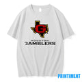 Houston Gamblers Lockup Logo Sweater - Adult & Kids T-Shirts, Sweatshirts & Hoodies apparel design preview 1