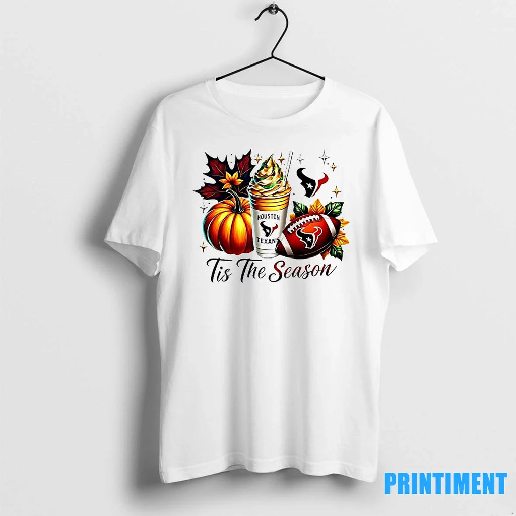 Houston Texans Tis The Season Halloween Sweater - Adult & Kids T-Shirts, Sweatshirts & Hoodies apparel design preview 1