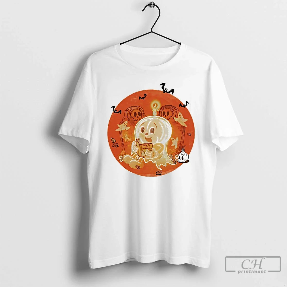 How To Not Feel Invisible Ghost Boo Halloween - Adult & Kids T-Shirts, Sweatshirts & Hoodies apparel design preview 1