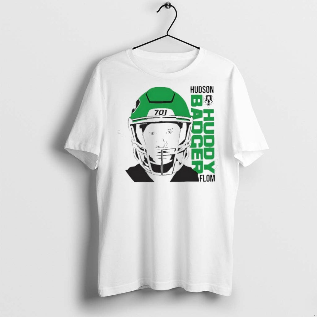 Hudson Flom Huddy Badger Football - Adult & Kids T-Shirts, Sweatshirts & Hoodies apparel design preview 1