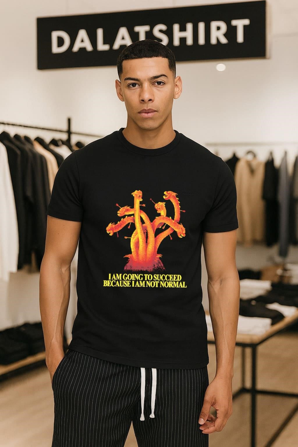 I Am Going To Succeed Because Not Normal hydra - Adult & Kids T-Shirts, Sweatshirts & Hoodies apparel design preview 1