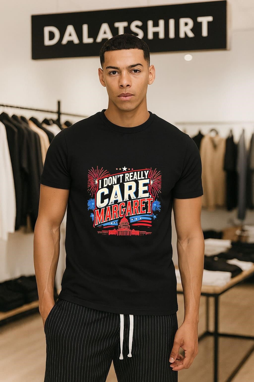 I Don't Really Care Margaret JD Vance - Adult & Kids T-Shirts, Sweatshirts & Hoodies apparel design preview 1