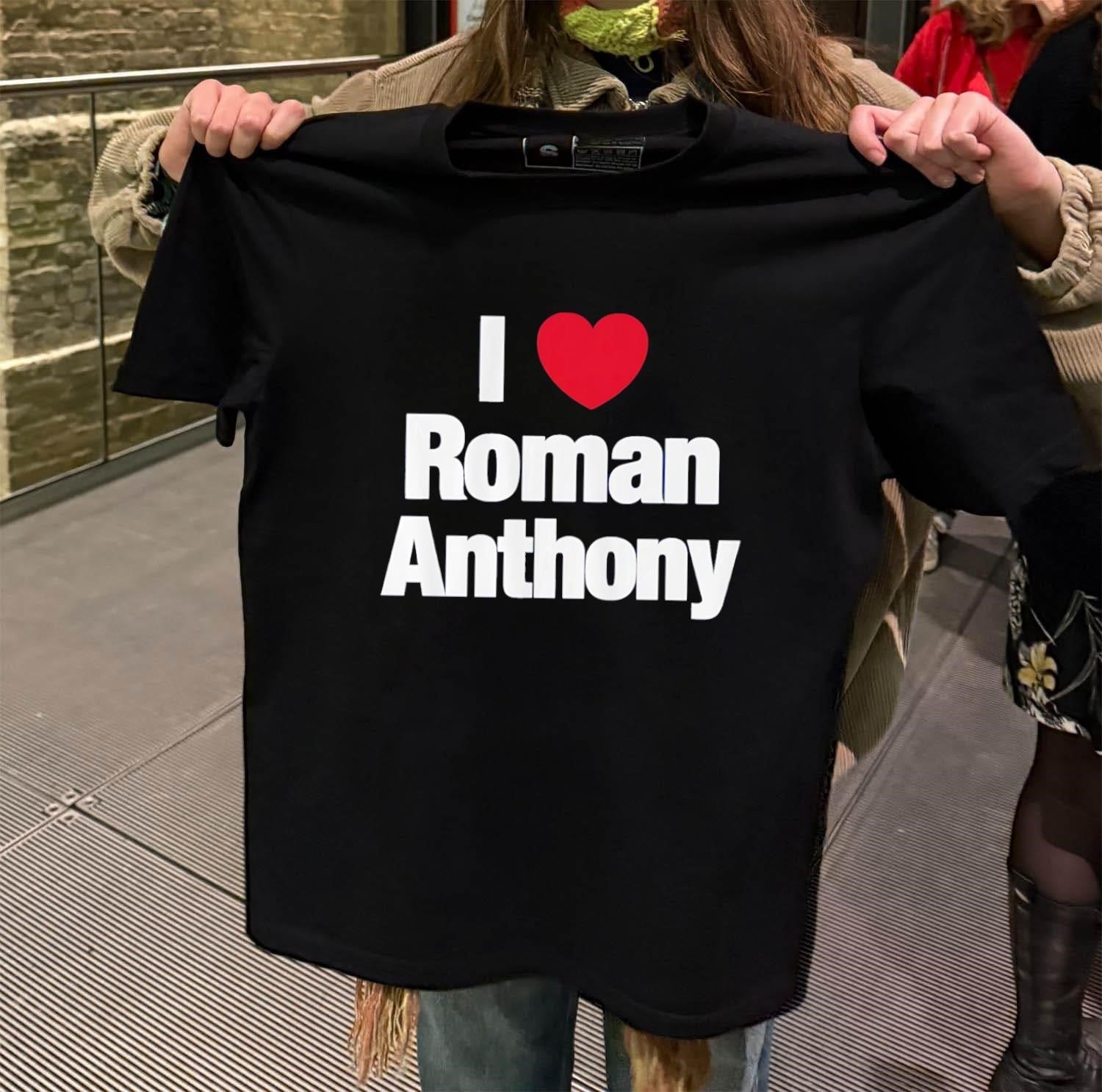 I Heart Roman Anthony Baseball Player Fan Graphic - Adult & Kids T-Shirts, Sweatshirts & Hoodies apparel design preview 2