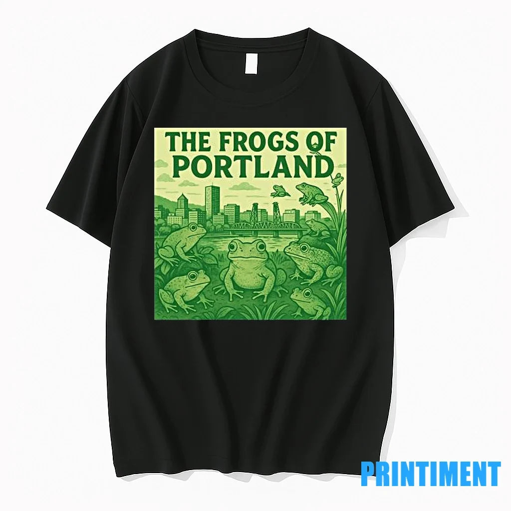 I Stand With Frogtifa The Frogs Of Portland Sweater - Adult & Kids T-Shirts, Sweatshirts & Hoodies apparel design preview 1
