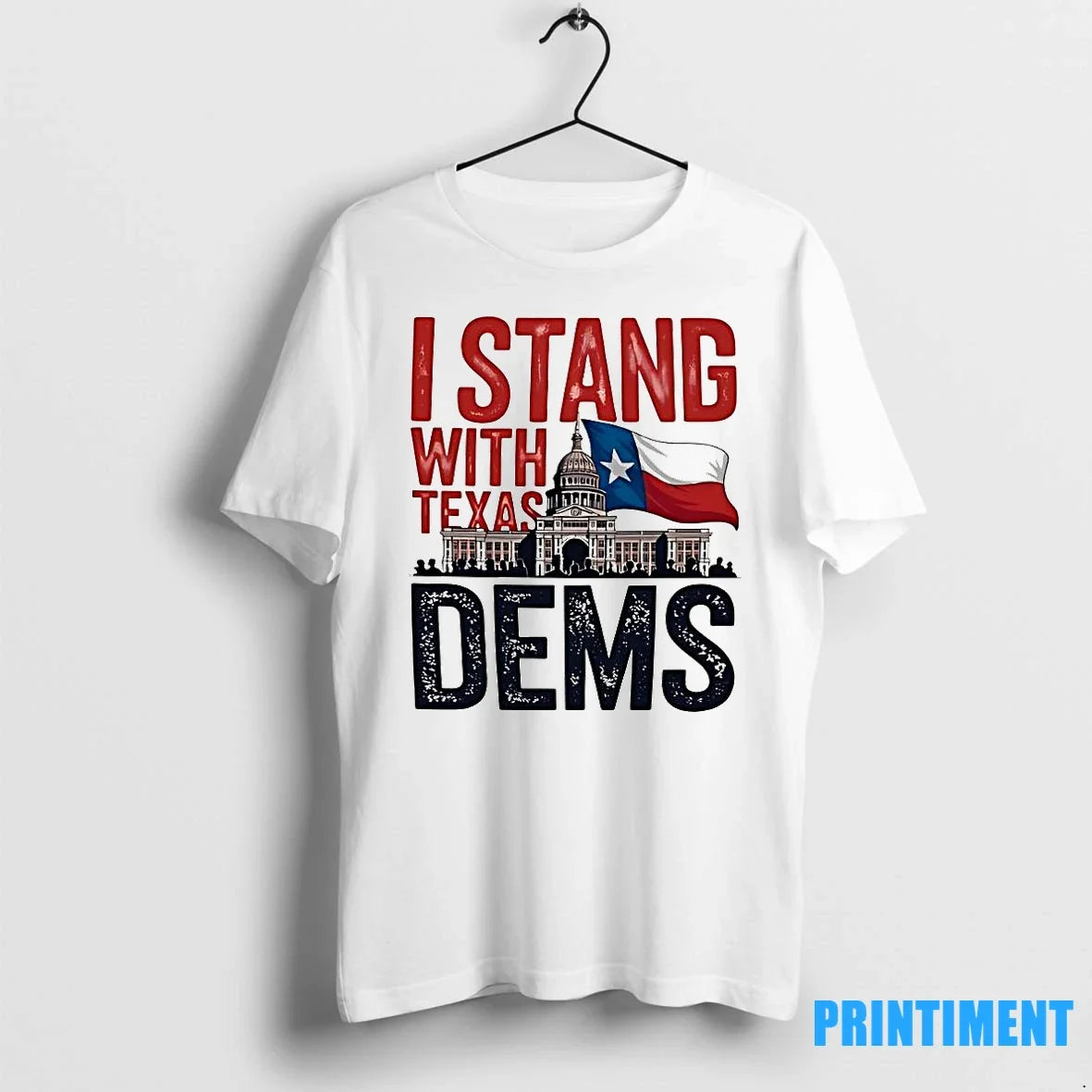 I Stand With Texas Dems Sweater - Adult & Kids T-Shirts, Sweatshirts & Hoodies apparel design preview 1