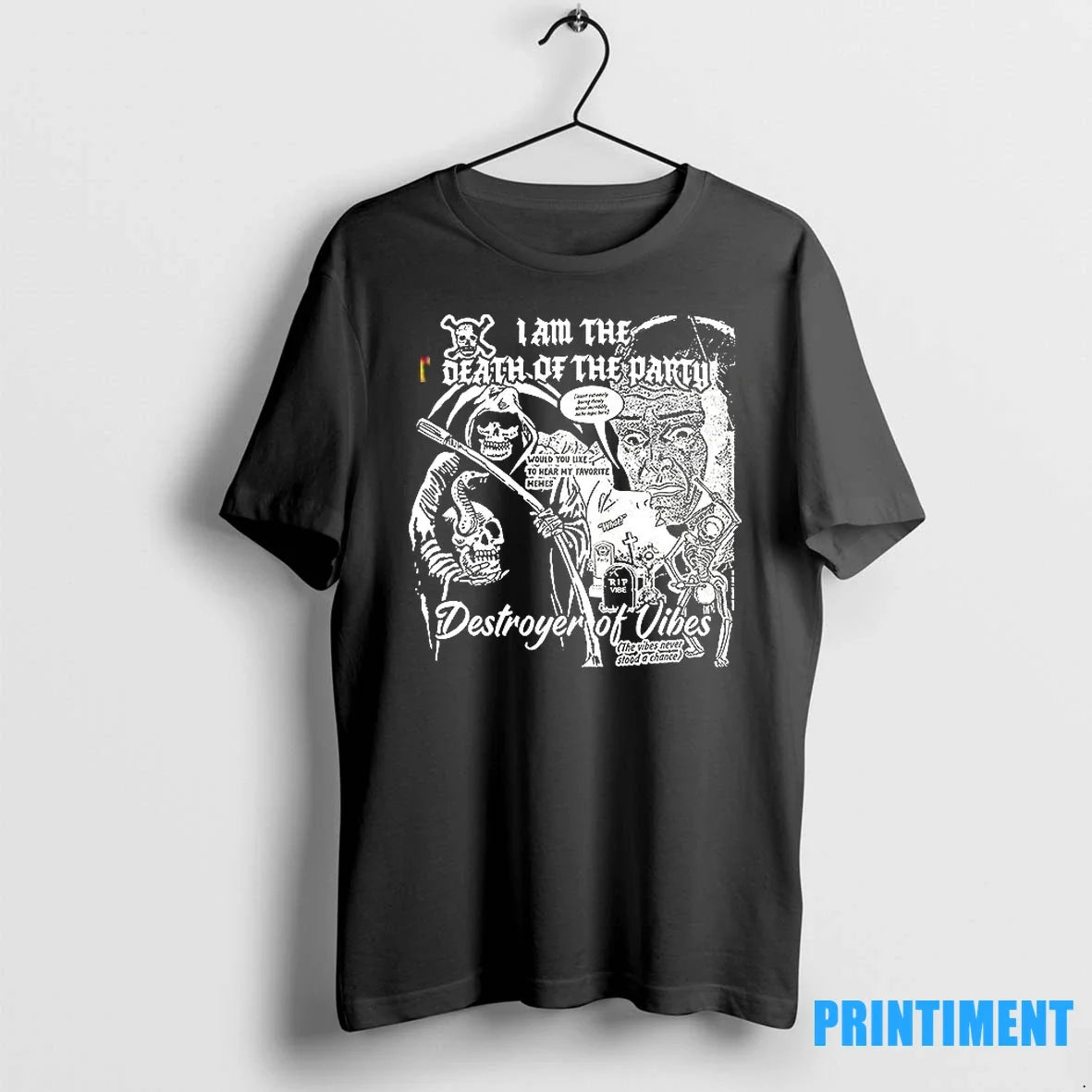 I Am The Death Of Party Sweater - Adult & Kids T-Shirts, Sweatshirts & Hoodies apparel design preview 1