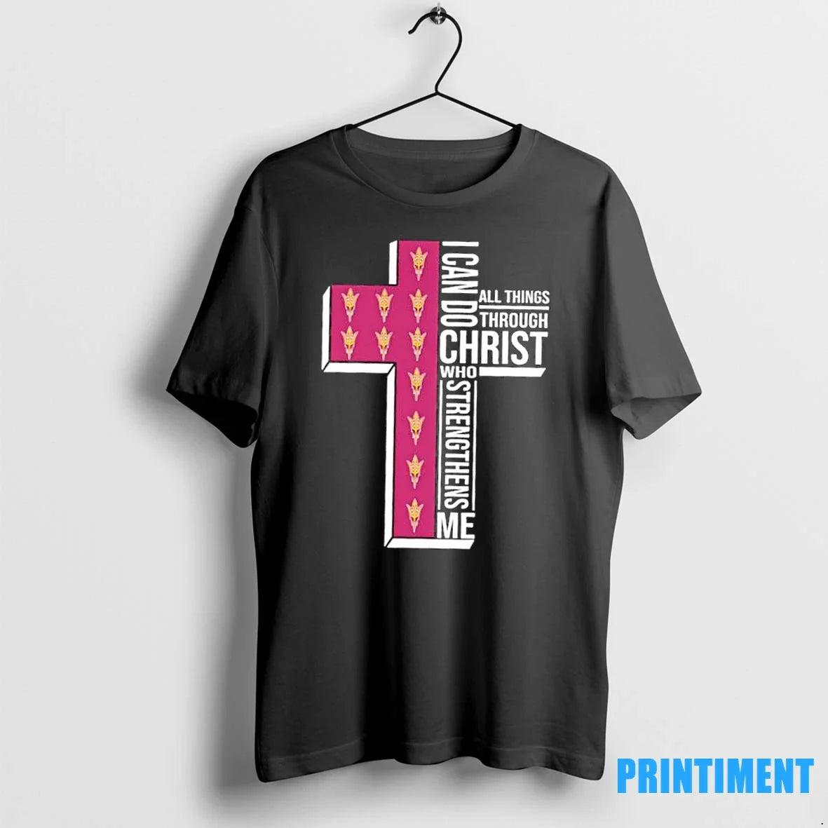 I Can Do All Things Through Christ Who Strengthens Me - Adult & Kids T-Shirts, Sweatshirts & Hoodies apparel design preview 1
