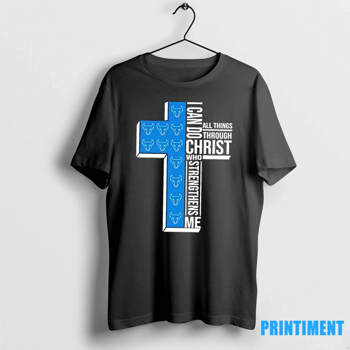 I Can Do All Things Through Christ Who Strengthens Me - Adult & Kids T-Shirts, Sweatshirts & Hoodies apparel design preview 1