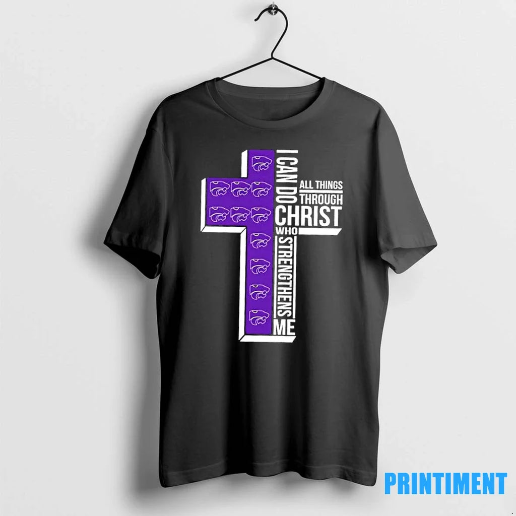 I Can Do All Things Through Christ Who Strengthens Me - Adult & Kids T-Shirts, Sweatshirts & Hoodies apparel design preview 1