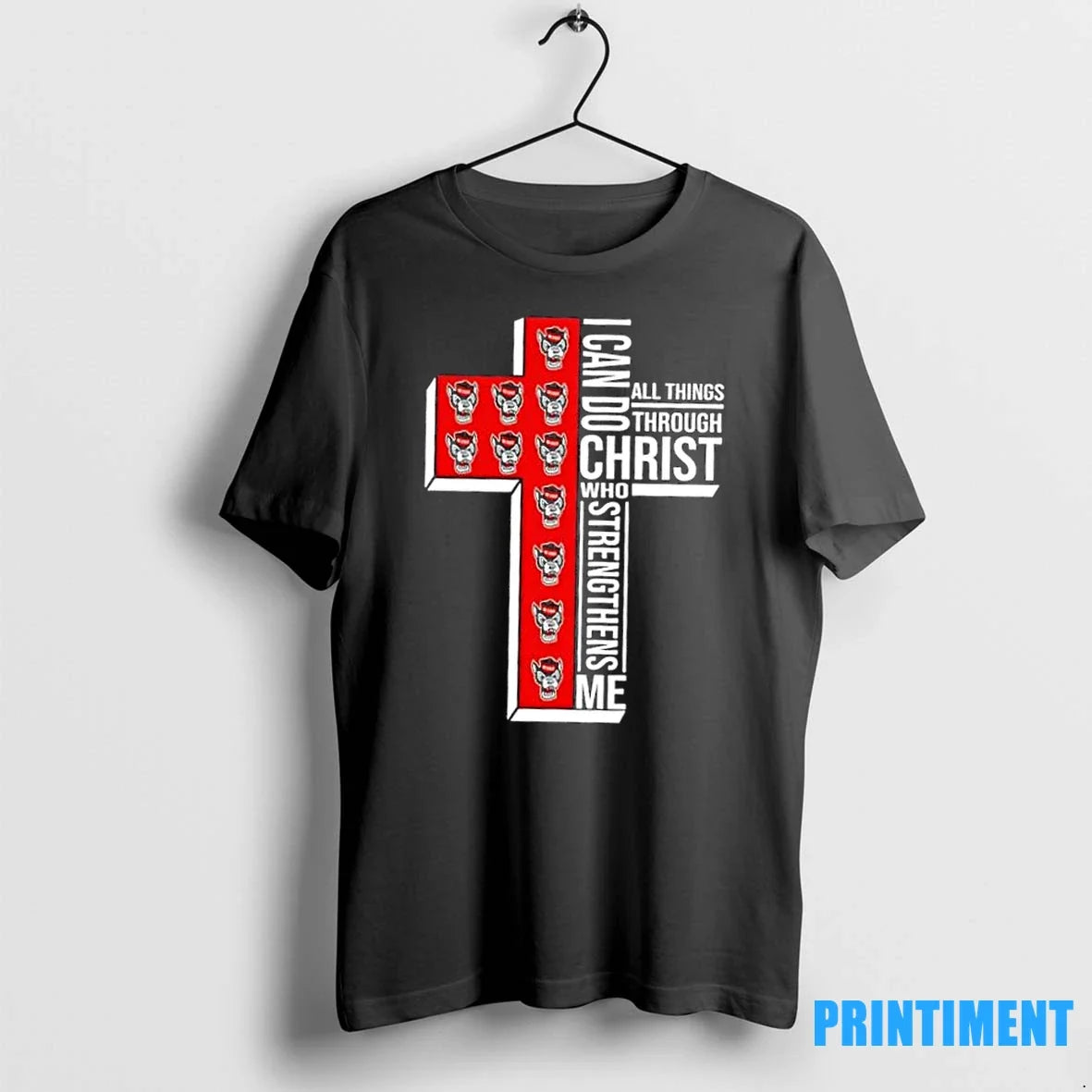I Can Do All Things Through Christ Who Strengthens Me - Adult & Kids T-Shirts, Sweatshirts & Hoodies apparel design preview 1