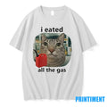 I Eated All The Gas Cat Meme Sweater - Adult & Kids T-Shirts, Sweatshirts & Hoodies apparel design preview 1