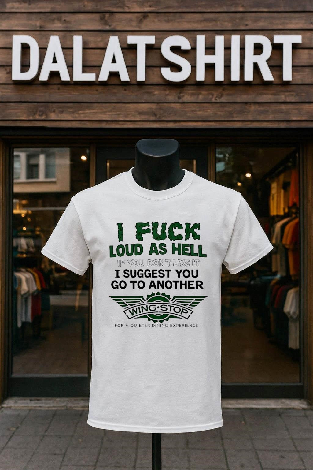 I fuck loud as hell if you dont like it suggest go to - Adult & Kids T-Shirts, Sweatshirts & Hoodies apparel design preview 1