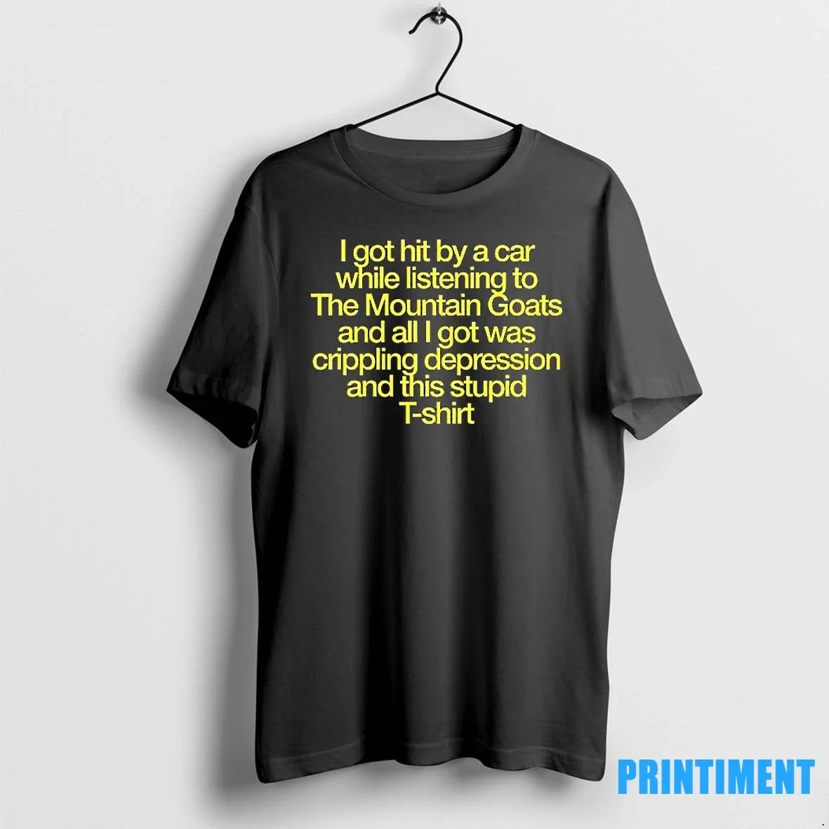 I Got Hit By A Car While Listening To The Mountain - Adult & Kids T-Shirts, Sweatshirts & Hoodies apparel design preview 1